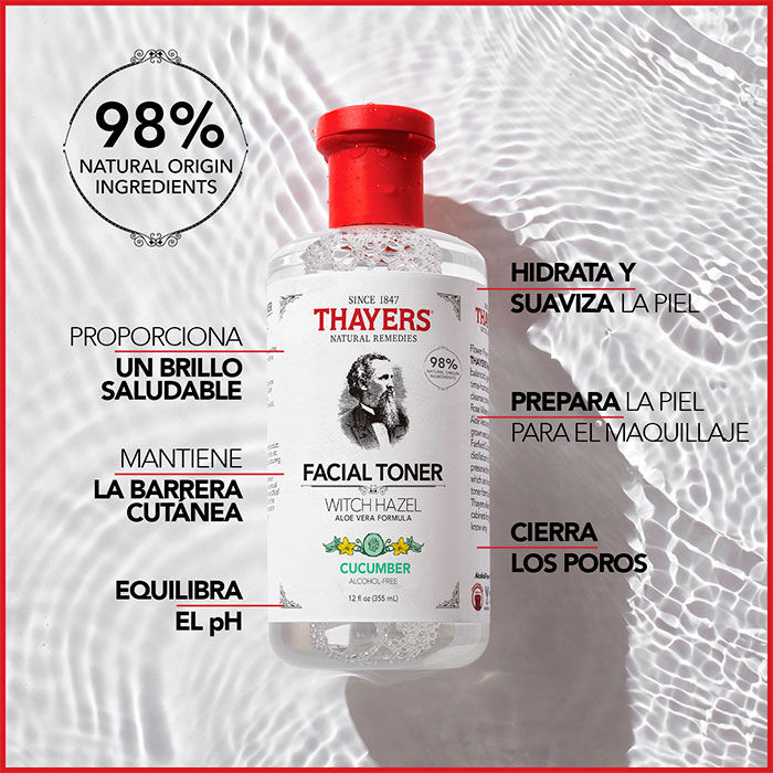Tónico Pepino - Aloe Vera & Witch Hazel  355ml-206957 1