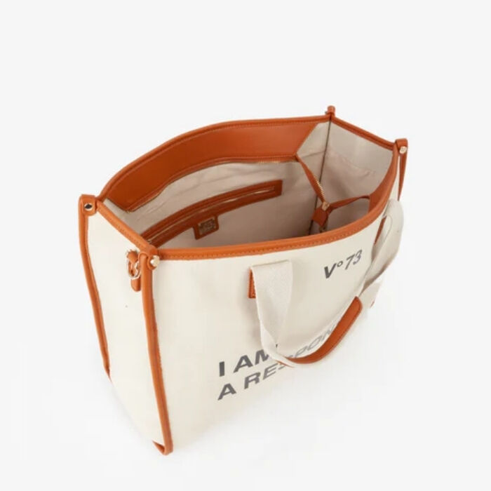 Bolso Shopper Responsibility Bis Crudo   5