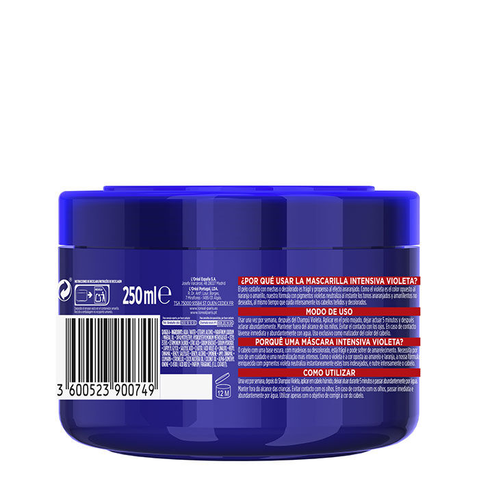 COLOR-VIVE Mascarilla Intensiva Violeta  250ml-218832 1