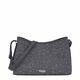 Bandolera Kaos Mini Lines Gris Oscuro   0