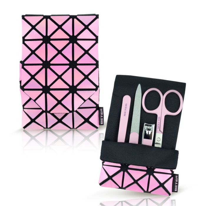 Kit Manicura y Pedicura Rosa  1ud.-188801 1