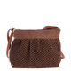 Bolso Bandolera Rafia Marr&oacute;n   1