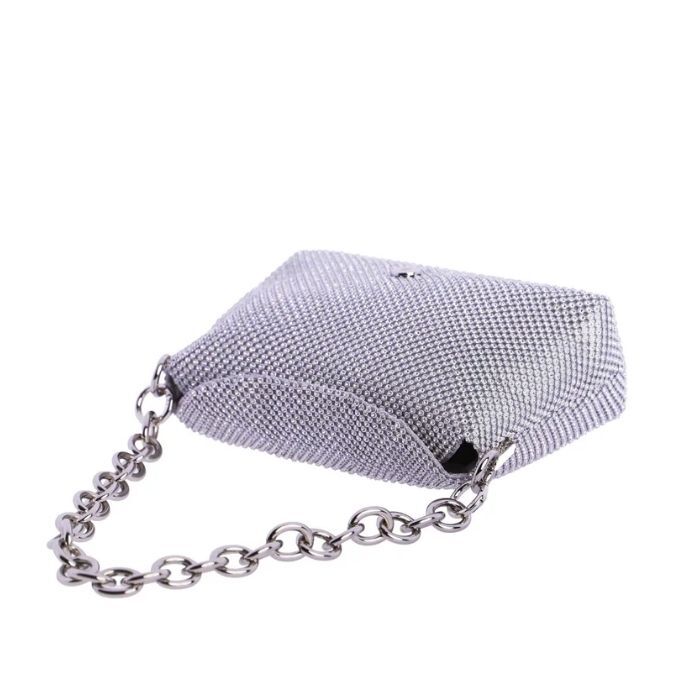 Bolso de Fiesta Leire Plateado   5