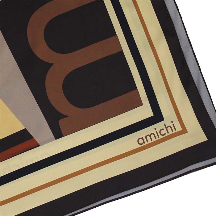 Pañuelo Multicolor Letras  T. Única-232960 4