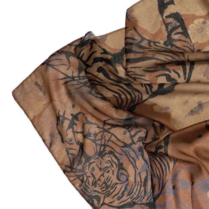 Pañuelo Multicolor Tigre  T. Única-232969 1