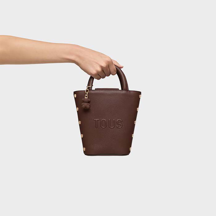 Mini Bolso Back To Basics Marr&oacute;n   3