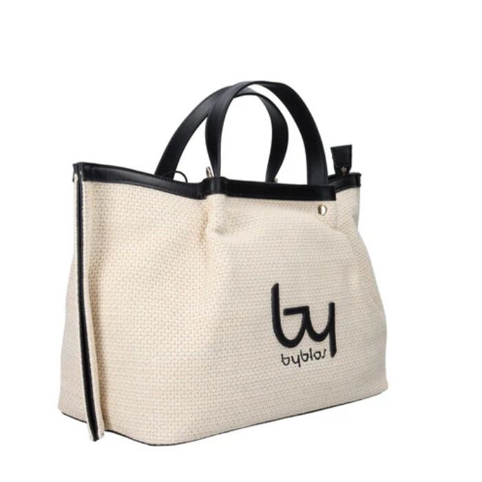 Bolso Shopper Seek Negro-Natural   6