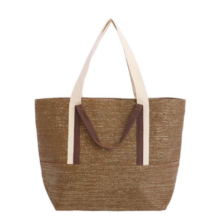 Bolso de Playa Miramar Marr&oacute;n   1