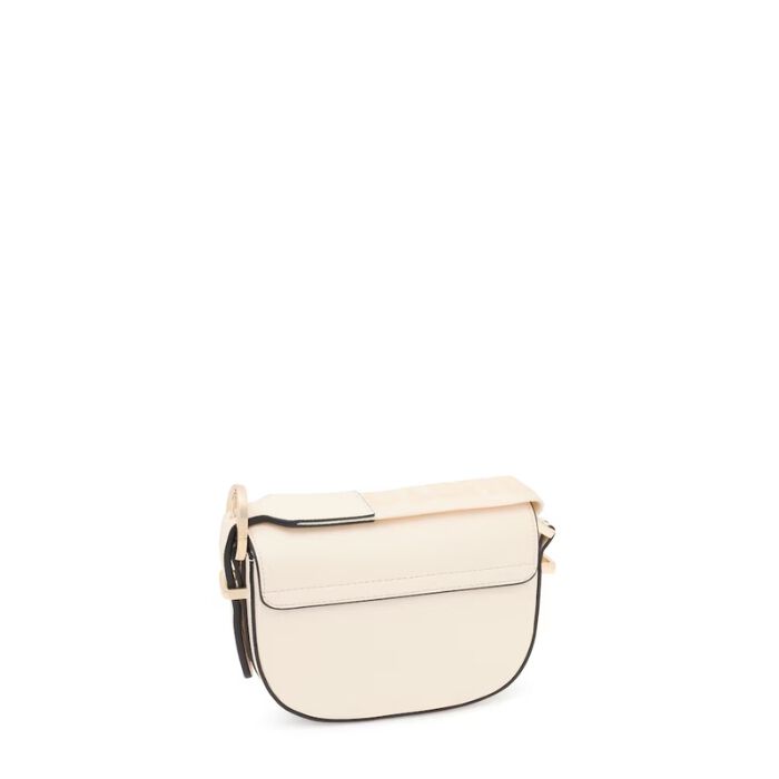 Mini Bandolera Medialuna Beige Tous Brenda   2