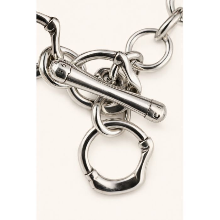 Pulsera Nerina Plata  T. &Uacute;nica-236285 1