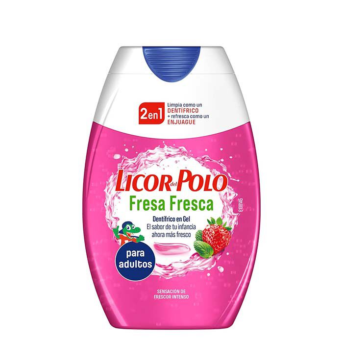 Dent&iacute;frico 2 en 1 Fresa Fresca  