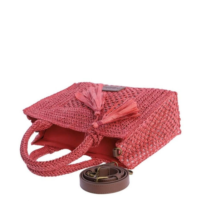 Bolso de Mano Dovena Rosa   3