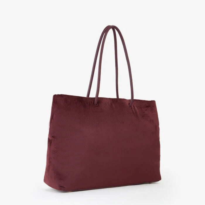 Bolso Shopper Secret Garden Burdeos   3