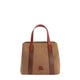 Bolso de Mano Cuero Camel   0
