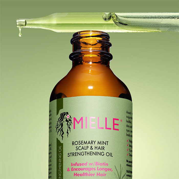 Rosemary Mint Scalp & Hair Strengthening Oil  59ml-222872 2