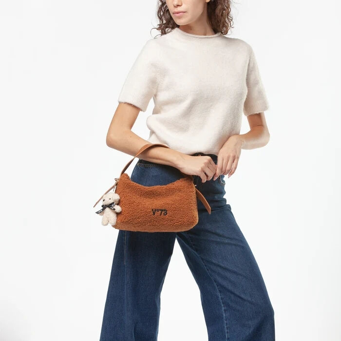 Bolso Bandolera Isabella Camel   4