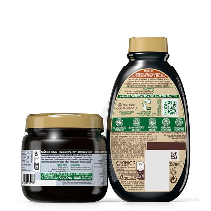 Carbón Magnético Mascarilla Hidratante  2ud.-227362 1