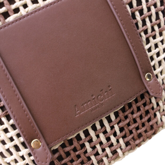 Bolso Shopper Soie Marr&oacute;n   4