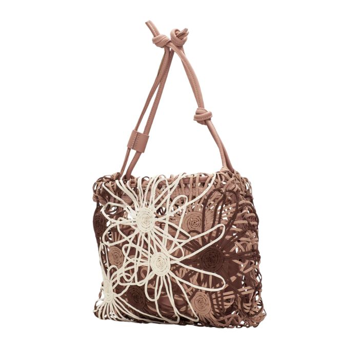 Bolso de Hombro Natural   1