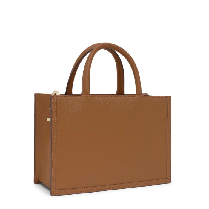 Bolso Shopper Mediano Brenda Camel   1