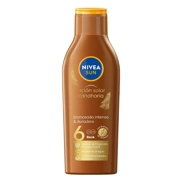Loci&oacute;n Solar Zanahoria SPF6  