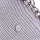 Bolso de Fiesta Leire Plateado   4