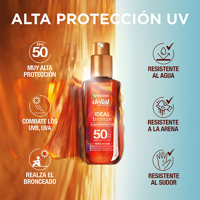 Aceite Protector Bronceador SPF50  150ml-219410 5