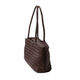 Bolso Baguette de Piel Perkins Marr&oacute;n   1