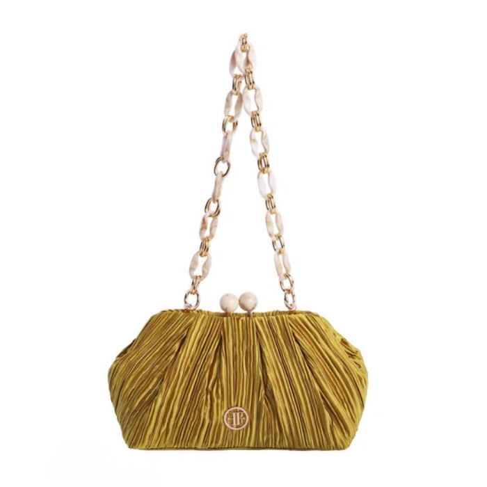 Bolso de Fiesta Leia Mostaza  