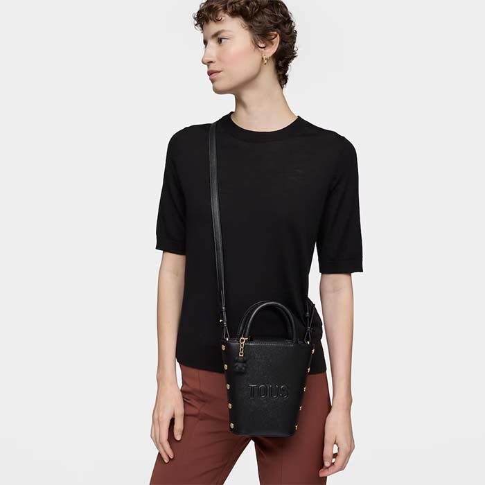 Mini Bolso Back To Basics Negro   4