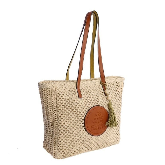 Bolso Shopper Fuerteventura Beige   1
