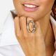Anillo Queen Color Plata  T. M-214521 1