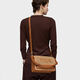 Bandolera Mediana Audree Rafia Camel   4