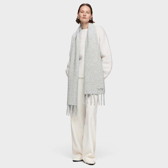 Bufanda Tous Crystal Gris Claro   3