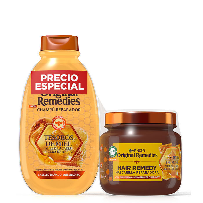 Tesoros de Miel Mascarilla Reconstituyente  2ud.-227365 2