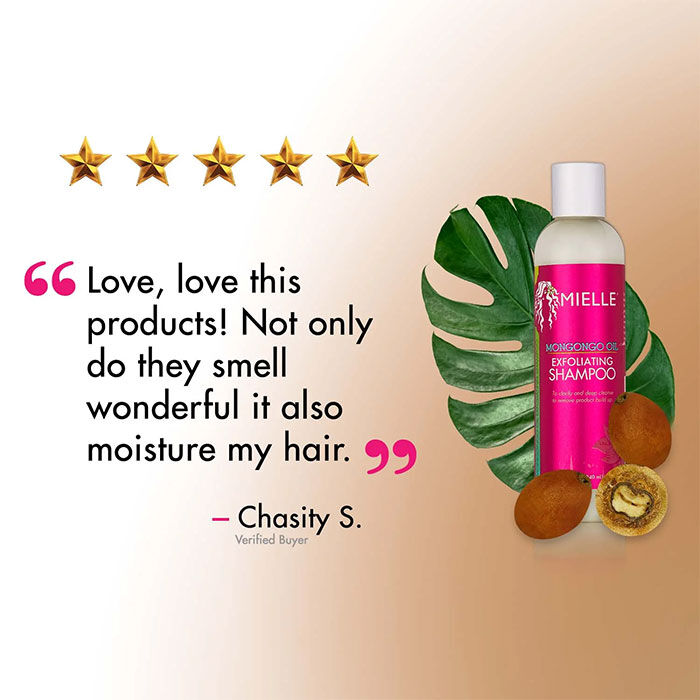 Mongongo Oil Exfoliating Shampoo  240ml-222868 4