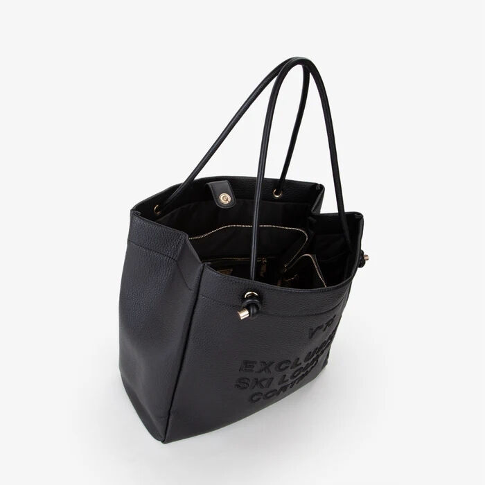 Bolso Shopper Grande Cortina Negro   4