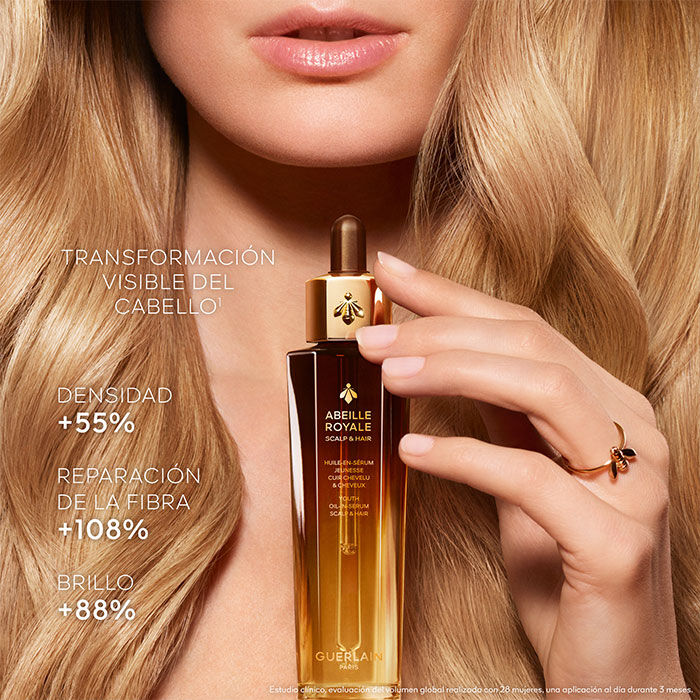 Abeille Royale Aceite-en-Sérum de Juventud Cuero Cabelludo y Cabello  50ml-222042 3
