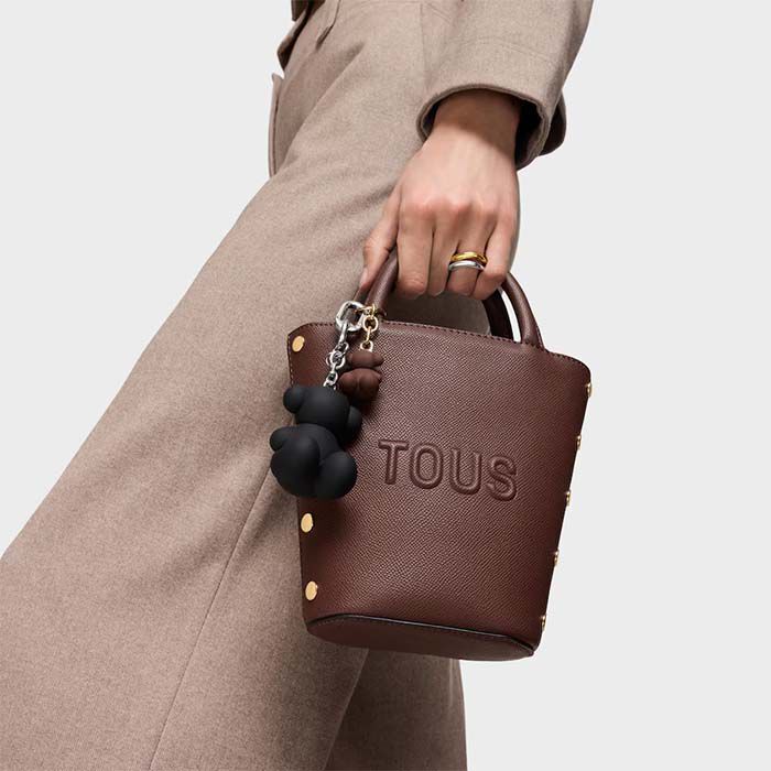 Mini Bolso Back To Basics Marr&oacute;n  