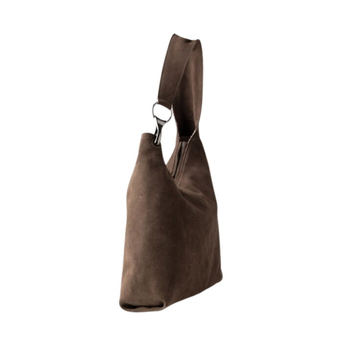 Bolso de Hombro de Piel Jackpot Marr&oacute;n   1