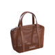 Bolso de Hombro Rejilla Marr&oacute;n   1