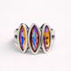 Anillo Iris Plata Rosa  M-236276 0