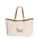 Bolso de Hombro Marr&oacute;n-Natural   3