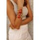 Pulsera Chance Coral Rojo  T. Única-222995 1
