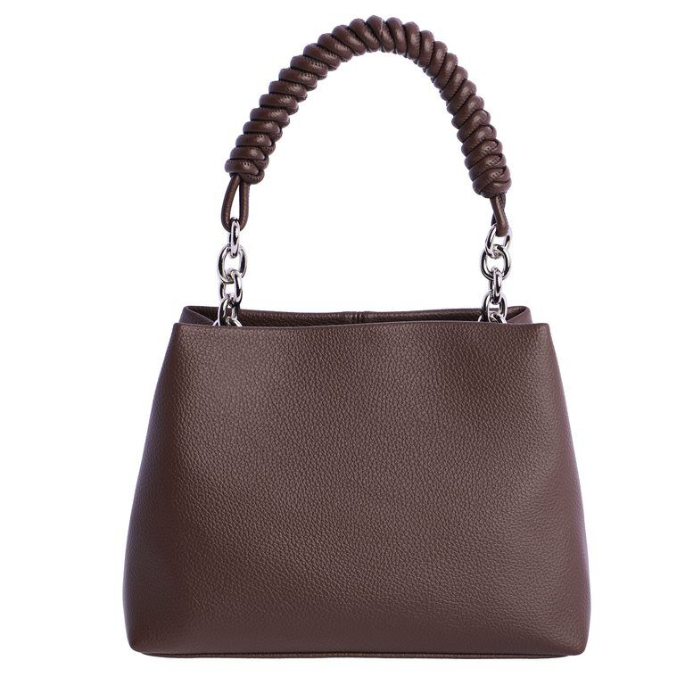 Bolso de Mano Marr&oacute;n   2