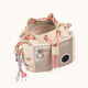 Bolso Bucket Deep Recycled Crema   3
