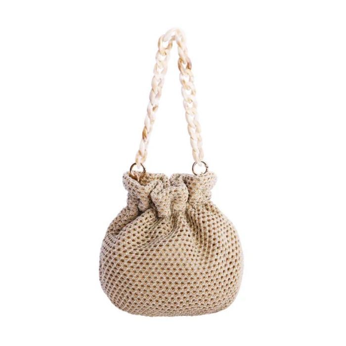 Bolso de Fiesta Roma Dorado   3