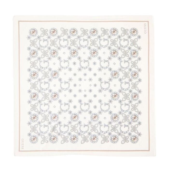 Foulard Floral Crema  T. &Uacute;nica-235729 0
