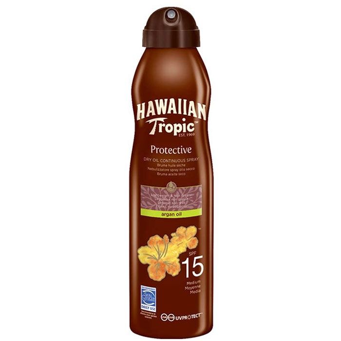 Protective Dry Oil Continuous Spray SPF15  