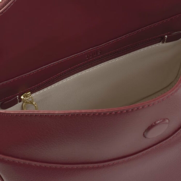 Bolso Bandolera Mediana City Burdeos   2